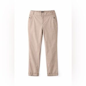 Banana Republic Womens Pants Beige Pockets Front Zipper